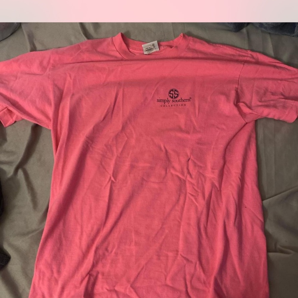 Simply Southern Men's Coral Tee